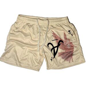 Saint Potential Cream ATL Shorts Size S